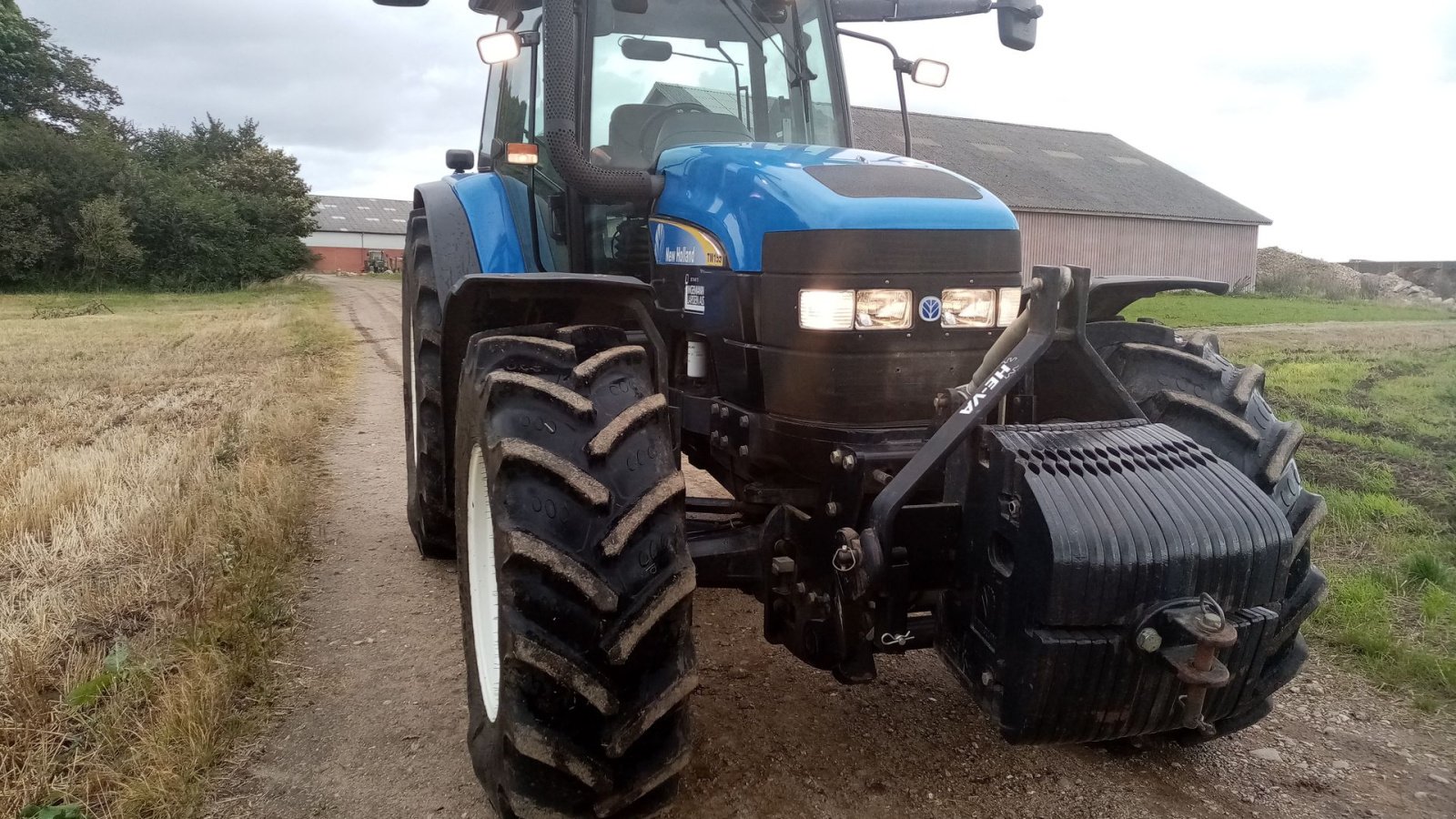 Traktor del tipo New Holland TM 155 med frontlift, Gebrauchtmaschine In Skive (Immagine 2)