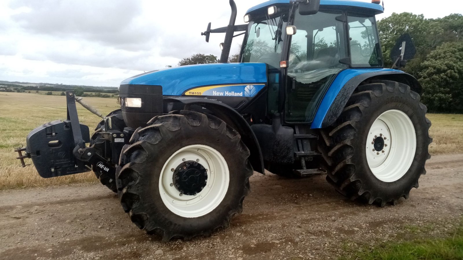 Traktor del tipo New Holland TM 155 med frontlift, Gebrauchtmaschine In Skive (Immagine 1)
