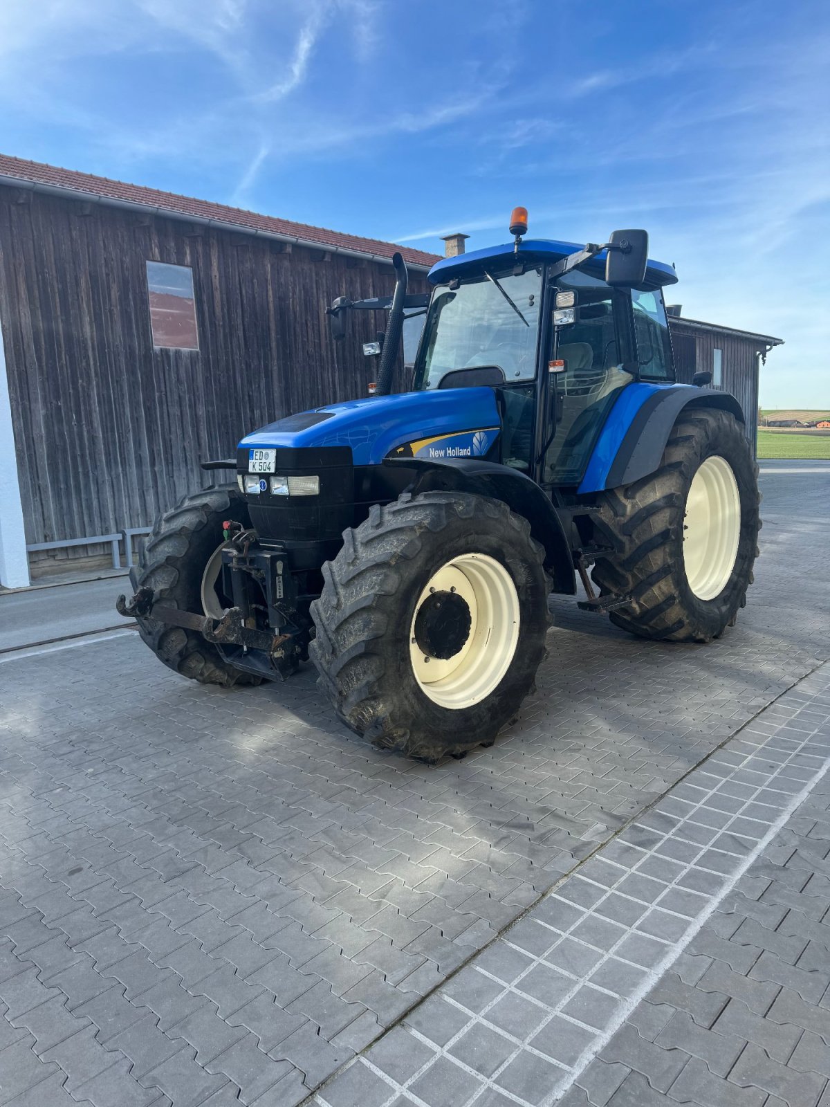 Traktor типа New Holland TM 155, Gebrauchtmaschine в Isen (Фотография 1)