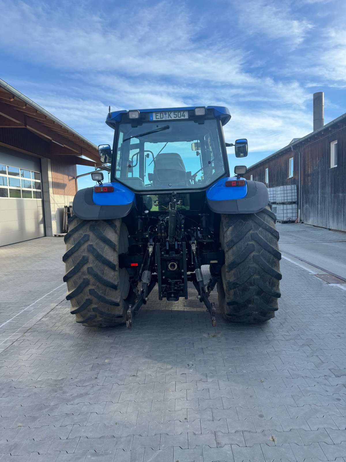 Traktor типа New Holland TM 155, Gebrauchtmaschine в Isen (Фотография 2)