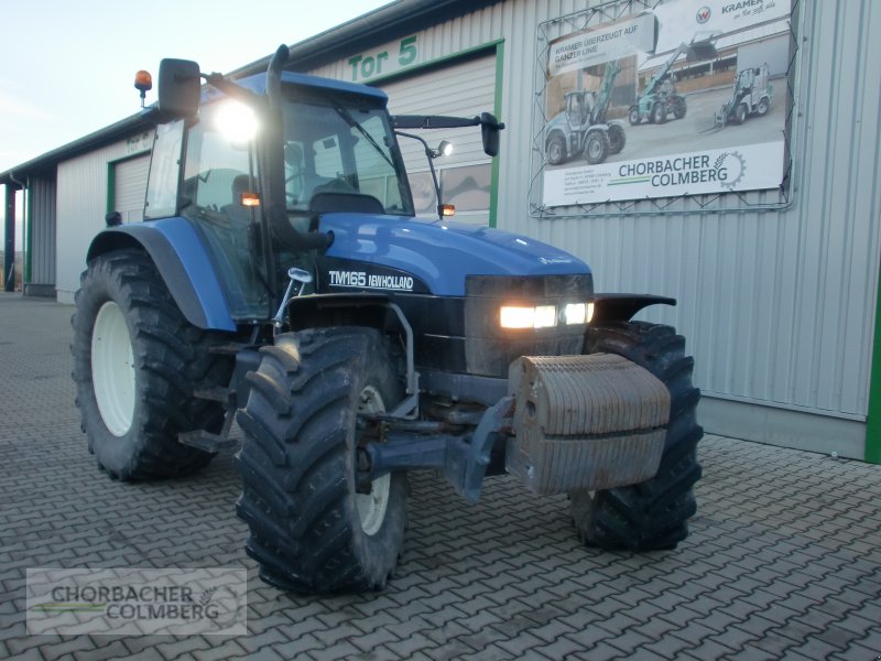 Traktor Türe ait New Holland TM 165, Gebrauchtmaschine içinde Colmberg (resim 1)