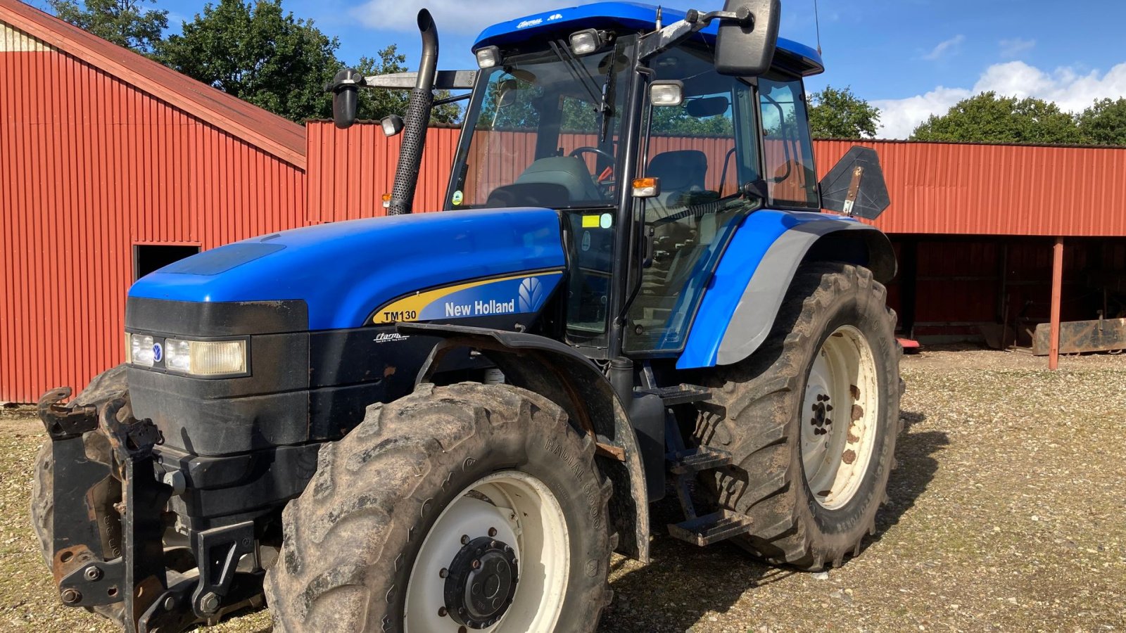 Traktor типа New Holland TM130, Gebrauchtmaschine в Skive (Фотография 2)