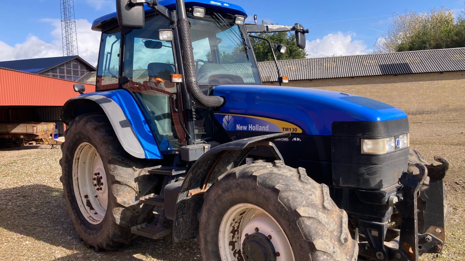 Traktor типа New Holland TM130, Gebrauchtmaschine в Skive (Фотография 3)
