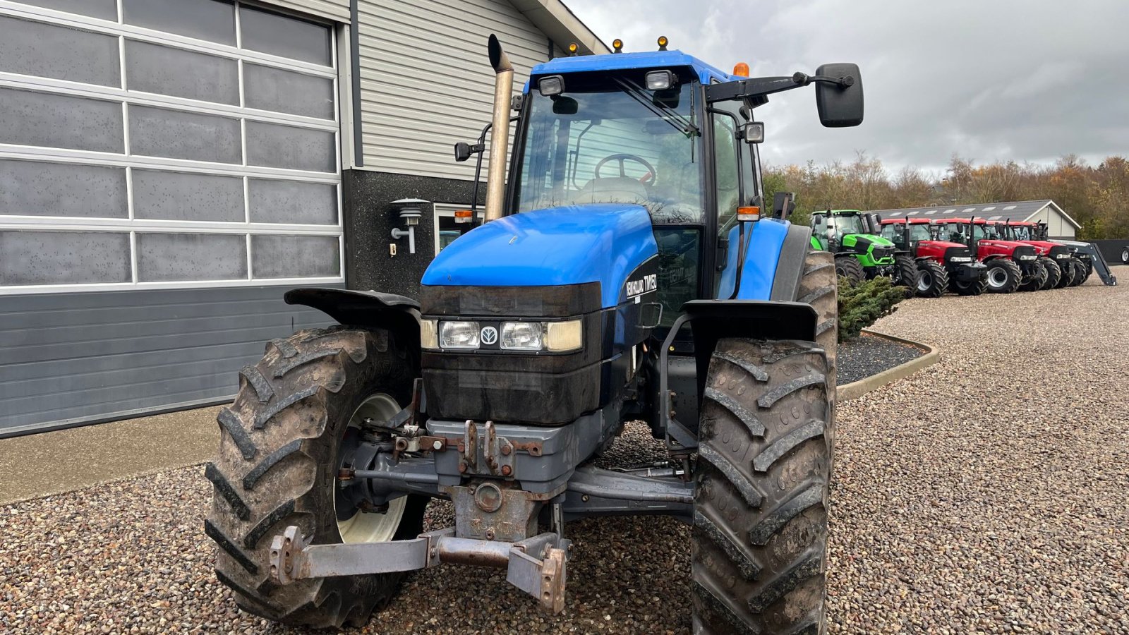 Traktor van het type New Holland TM150 Med frontlift, Gebrauchtmaschine in Lintrup (Foto 9)