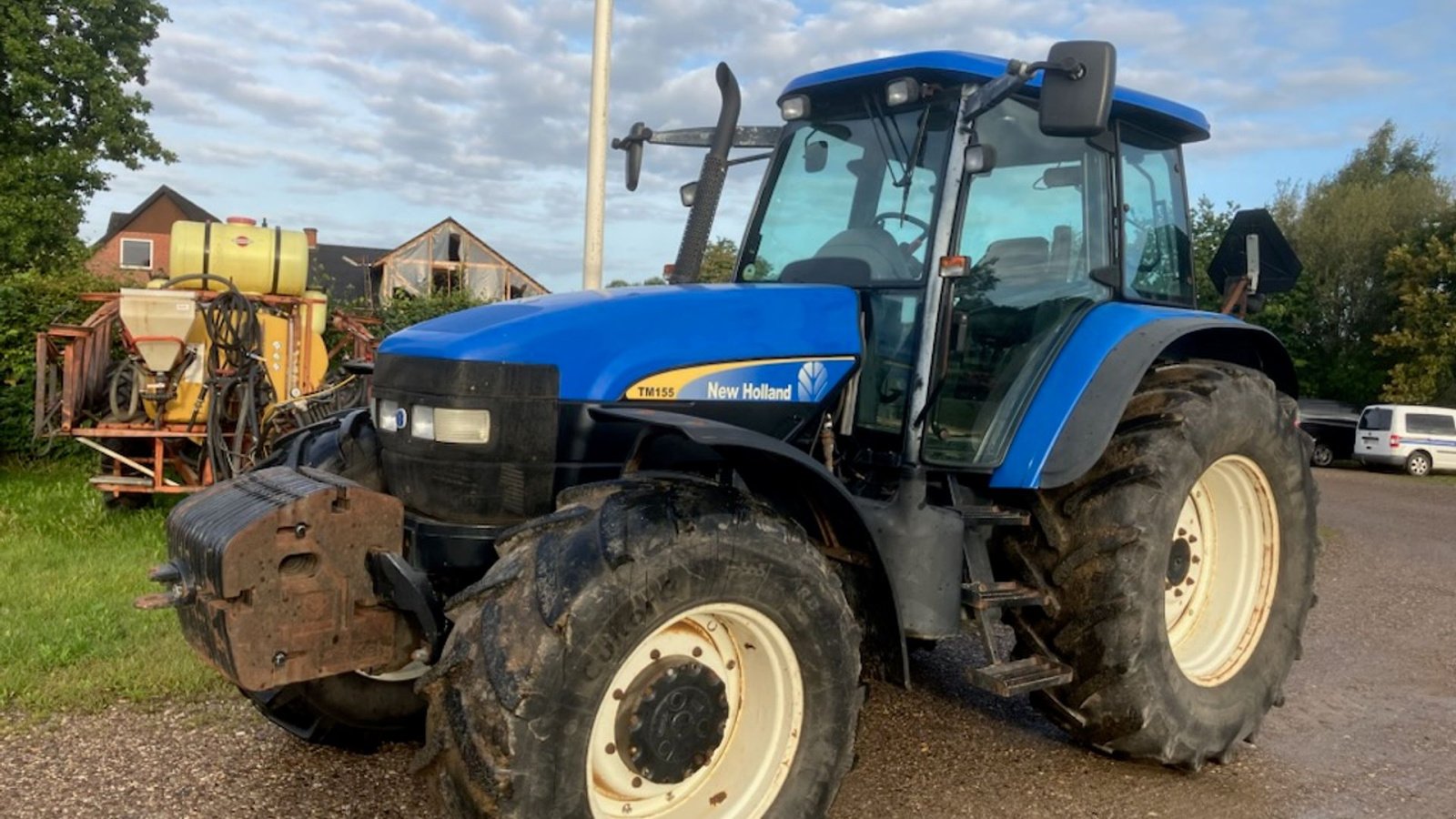 Traktor of the type New Holland TM155 Super Steer, Gebrauchtmaschine in Aabenraa (Picture 1)