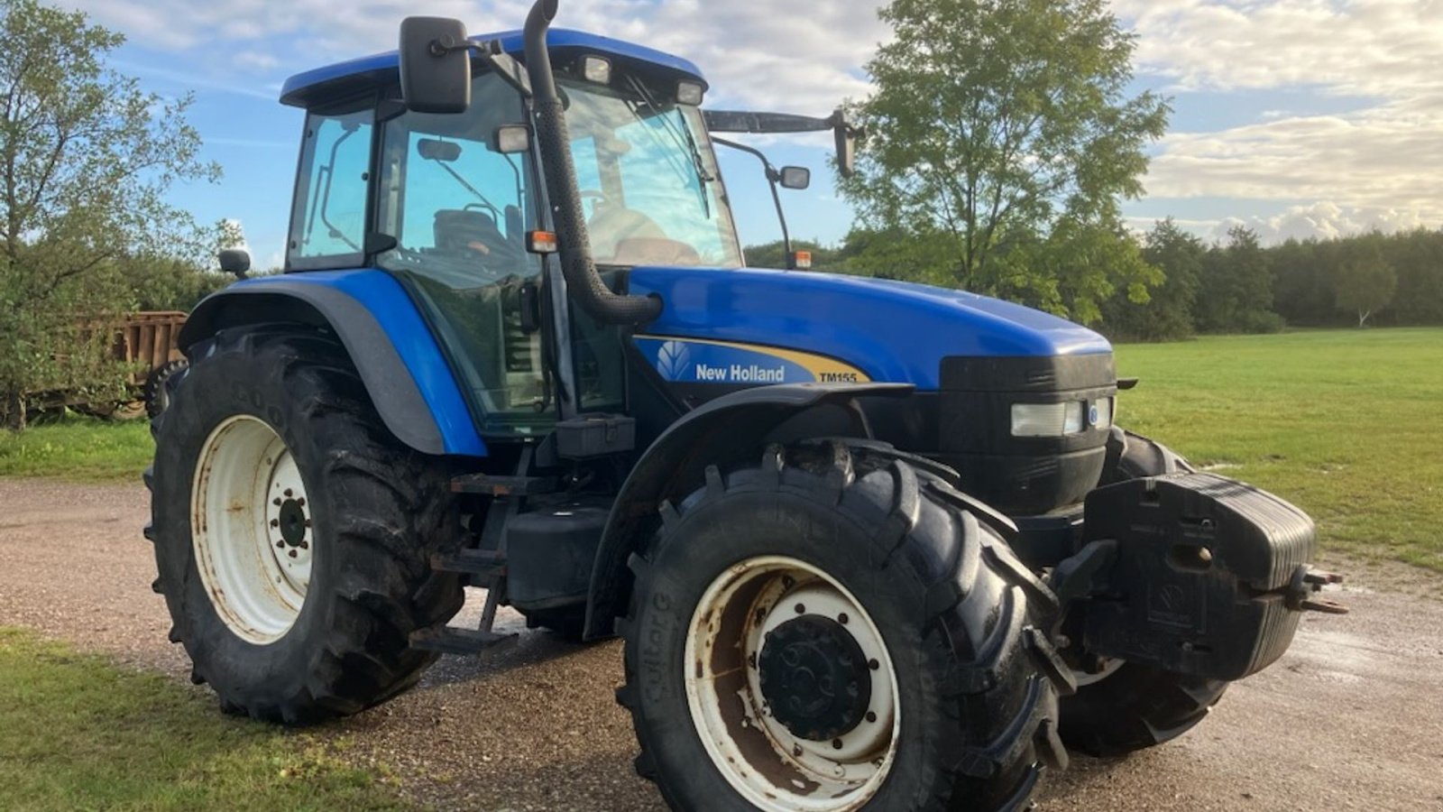 Traktor of the type New Holland TM155 Super Steer, Gebrauchtmaschine in Aabenraa (Picture 2)