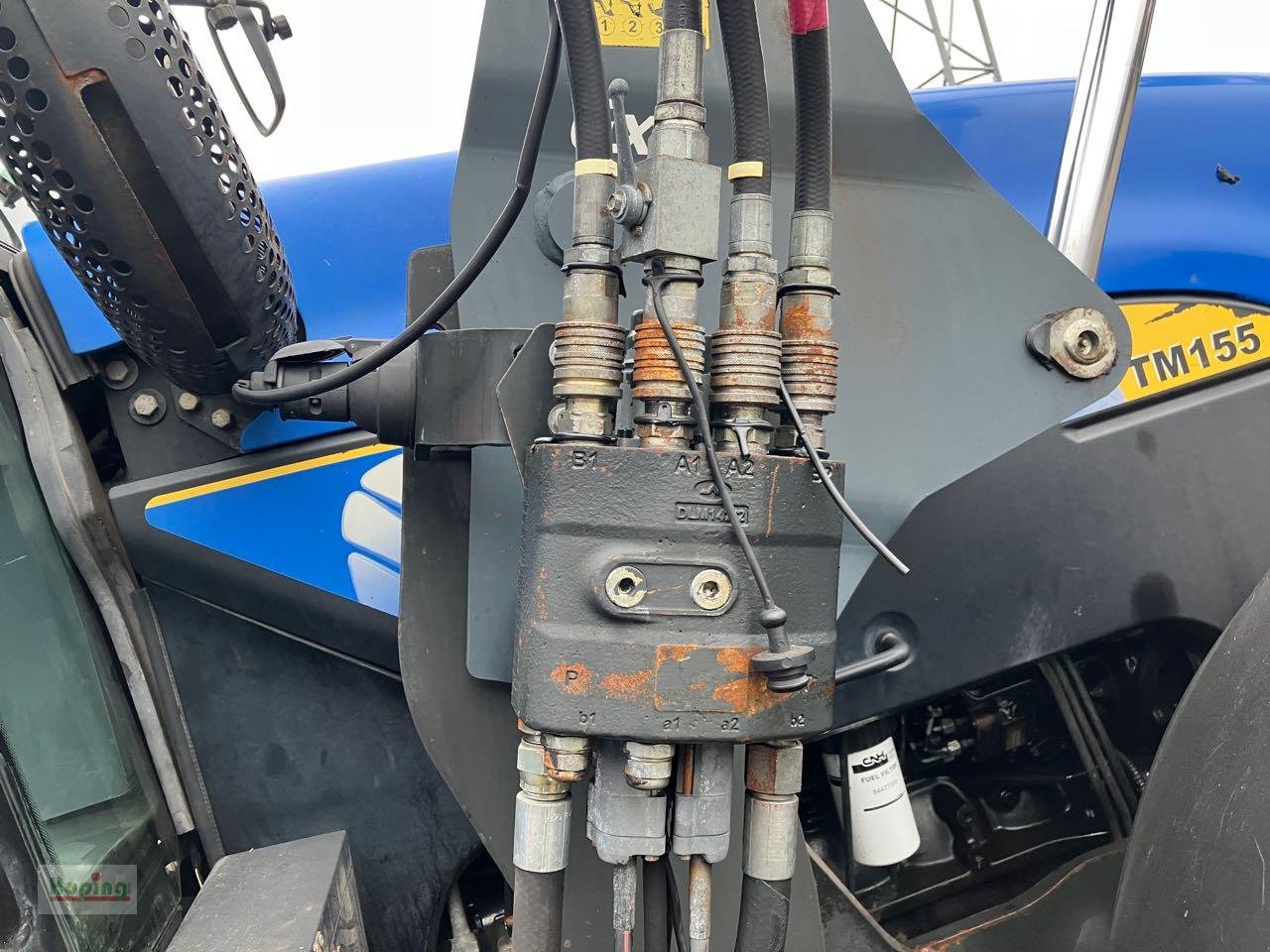 Traktor типа New Holland TM155, Gebrauchtmaschine в Bakum (Фотография 13)