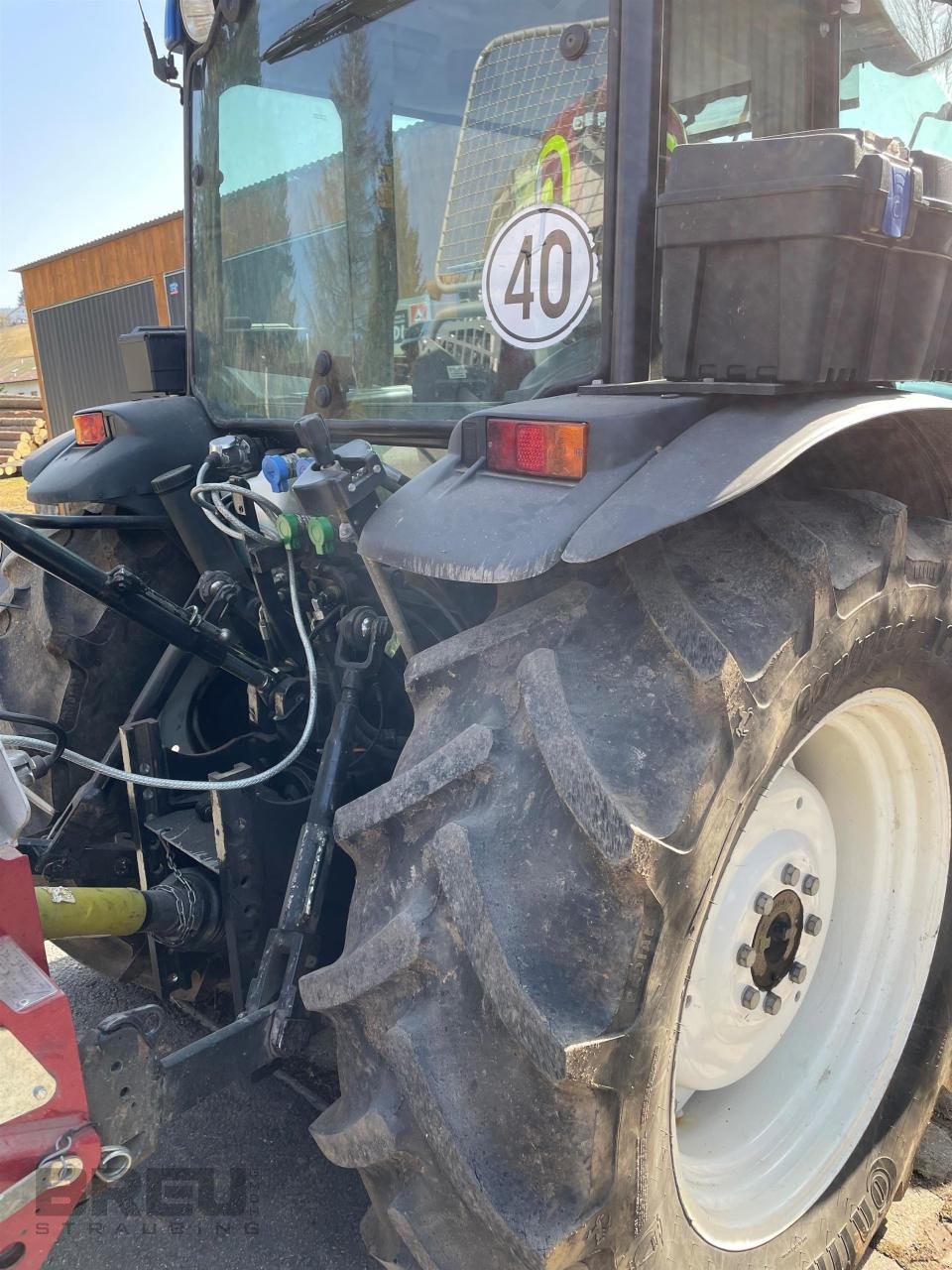 Traktor des Typs New Holland TN 60 DA Allrad, Gebrauchtmaschine in Straubing (Bild 4)