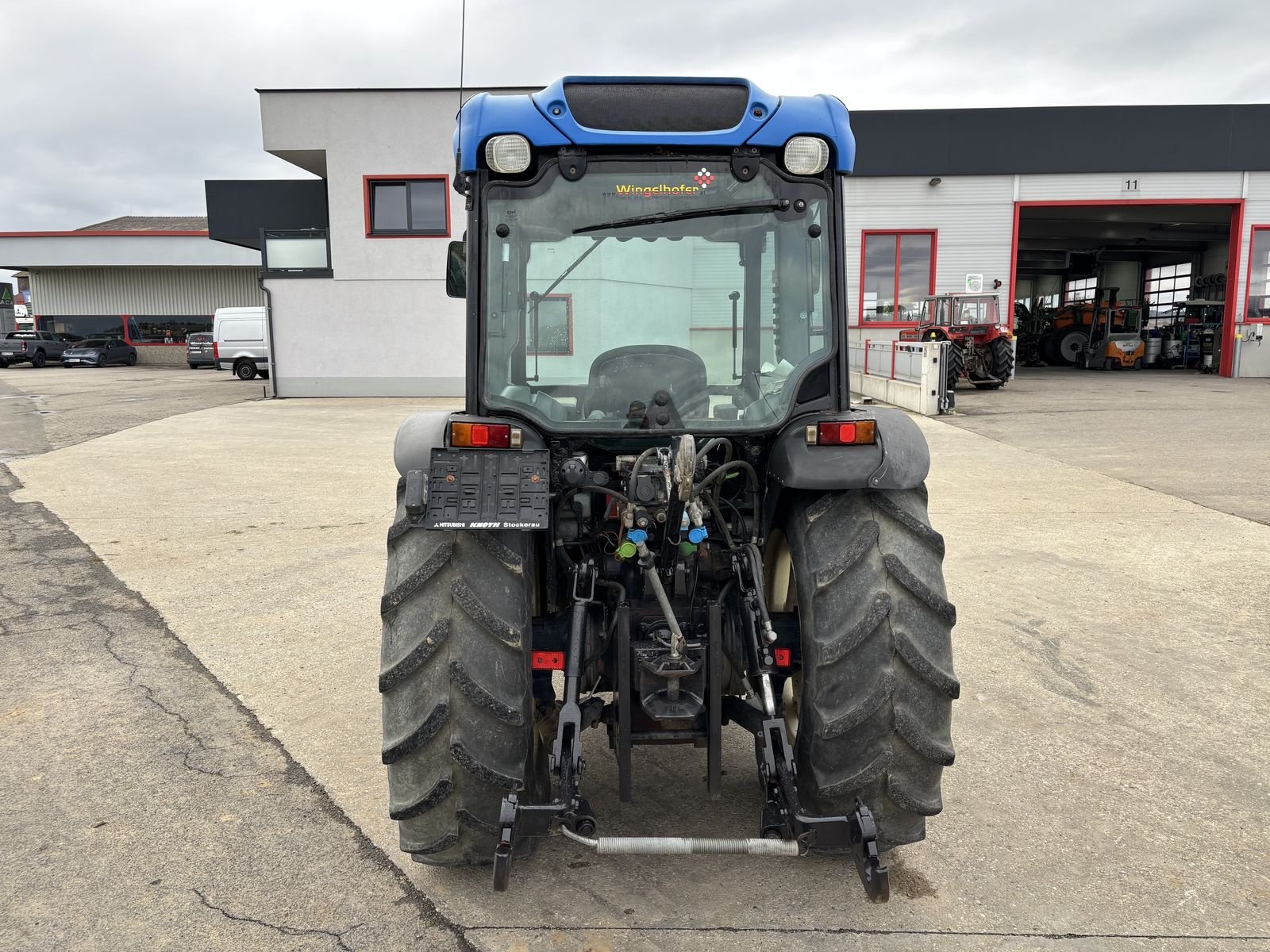 Traktor типа New Holland TN 85 FA DT SuperSteer, Gebrauchtmaschine в Starrein (Фотография 8)