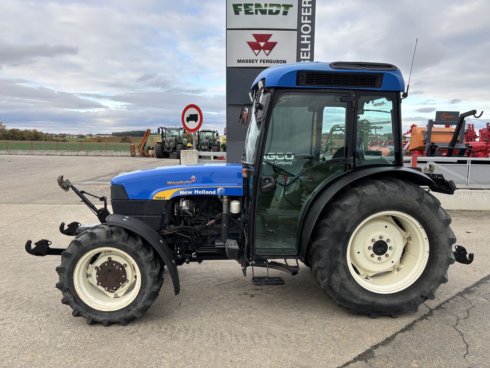 Traktor типа New Holland TN 85 FA DT SuperSteer, Gebrauchtmaschine в Starrein (Фотография 10)