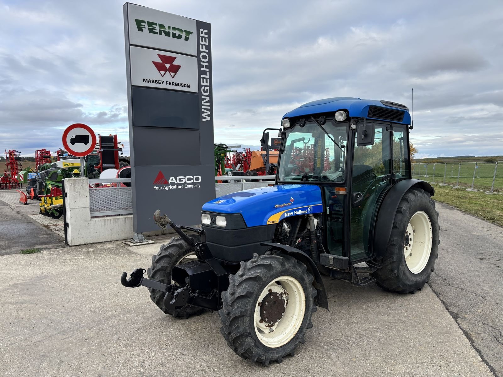 Traktor типа New Holland TN 85 FA DT SuperSteer, Gebrauchtmaschine в Starrein (Фотография 2)