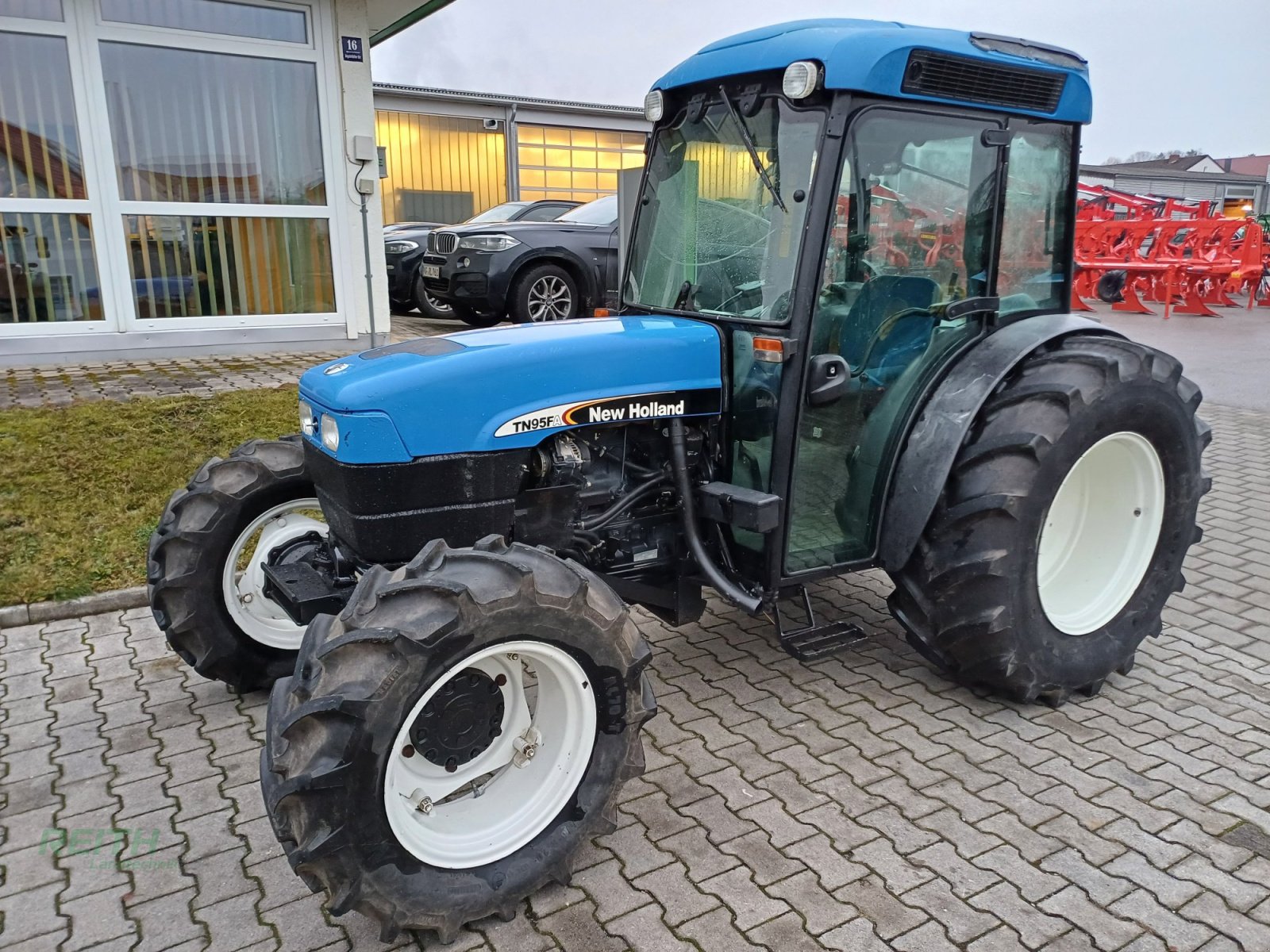 Traktor of the type New Holland TN 95 F, Gebrauchtmaschine in Wolnzach (Picture 13)
