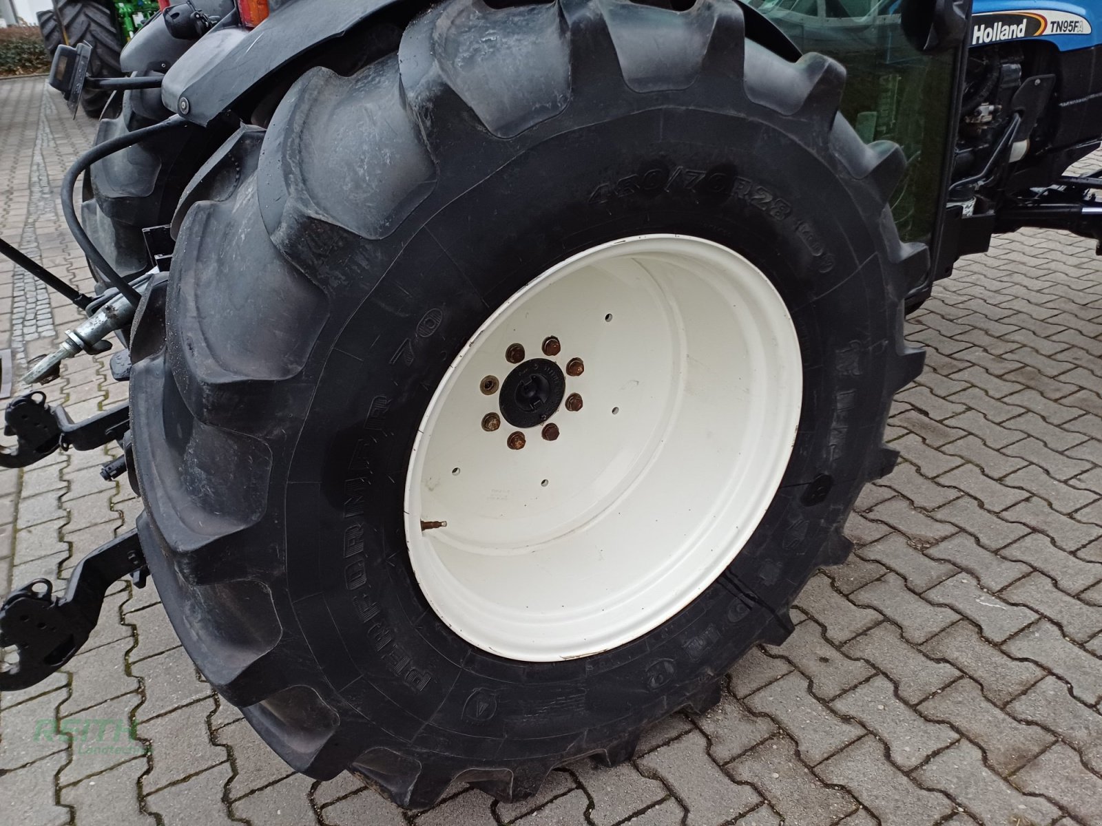 Traktor of the type New Holland TN 95 F, Gebrauchtmaschine in Wolnzach (Picture 22)