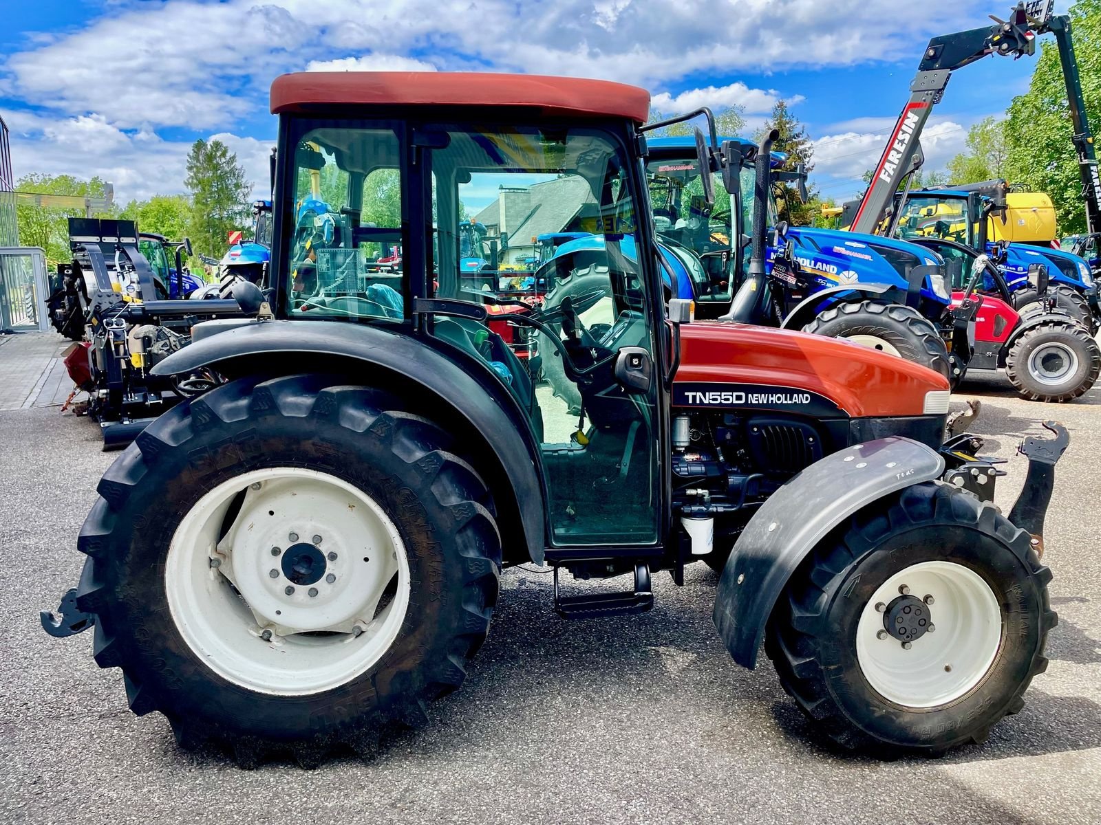 Traktor типа New Holland TN-D 55 A, Gebrauchtmaschine в Burgkirchen (Фотография 8)