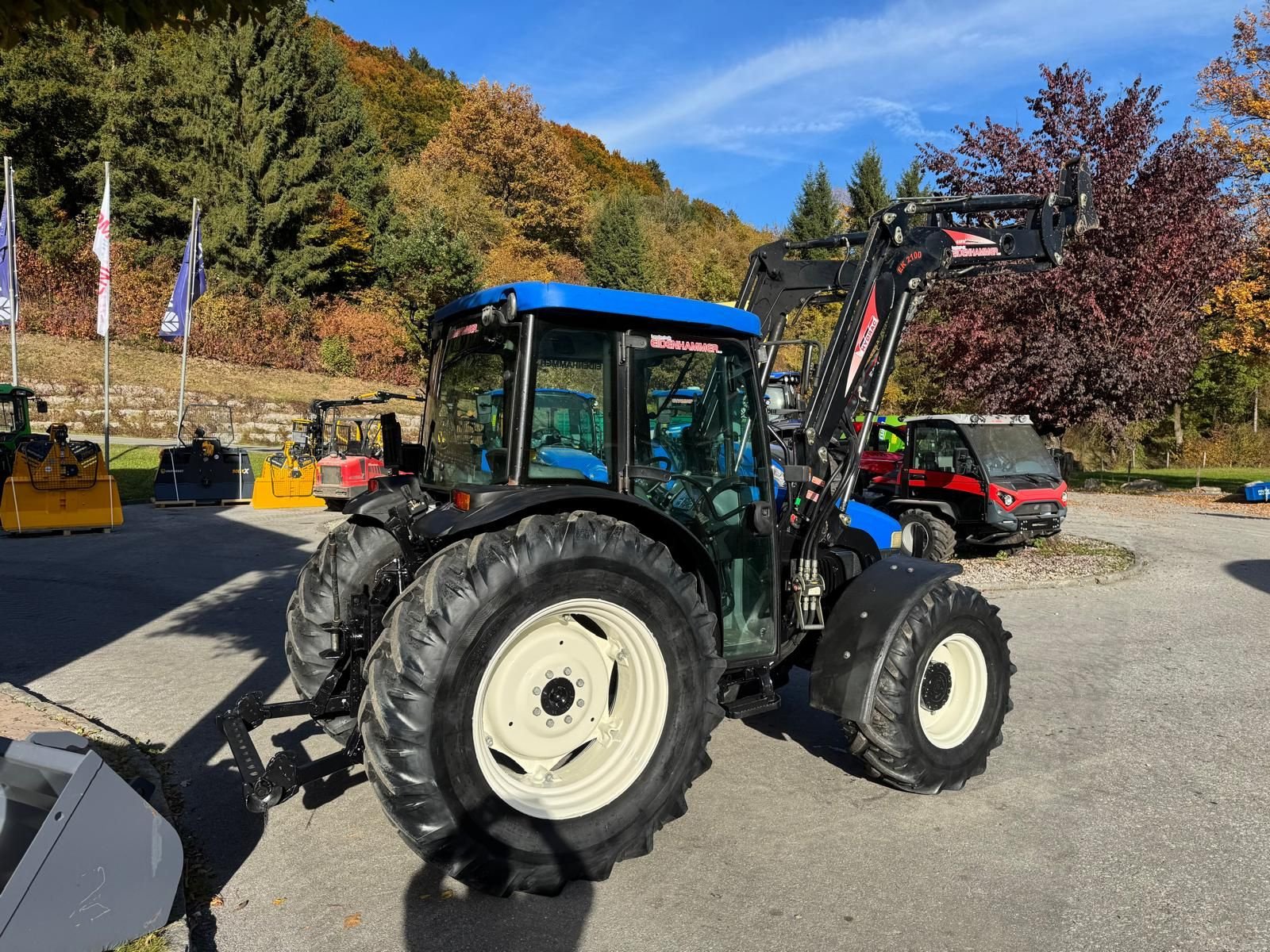 Traktor des Typs New Holland TN-D 75 A DeLuxe, Gebrauchtmaschine in Burgkirchen (Bild 7)