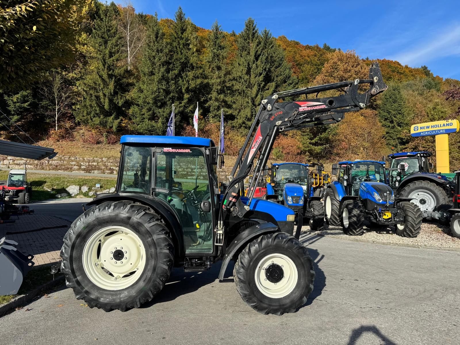 Traktor des Typs New Holland TN-D 75 A DeLuxe, Gebrauchtmaschine in Burgkirchen (Bild 6)
