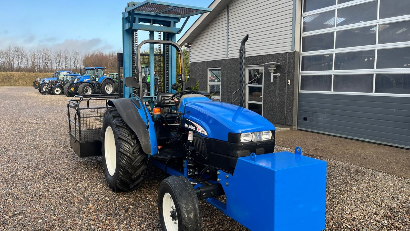 Traktor del tipo New Holland TN55D Med Byggelift, Gebrauchtmaschine en Lintrup (Imagen 17)