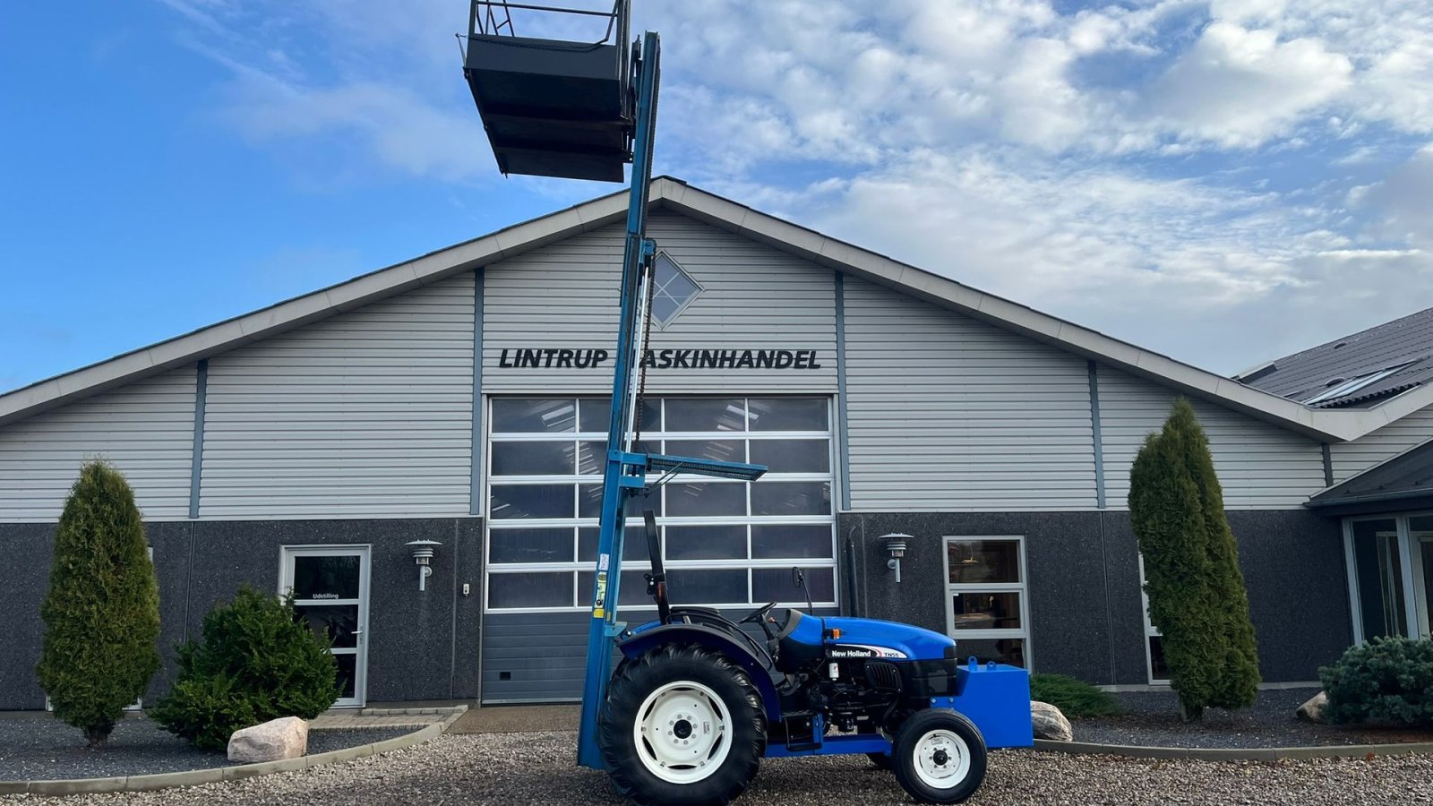 Traktor del tipo New Holland TN55D Med Byggelift, Gebrauchtmaschine en Lintrup (Imagen 8)