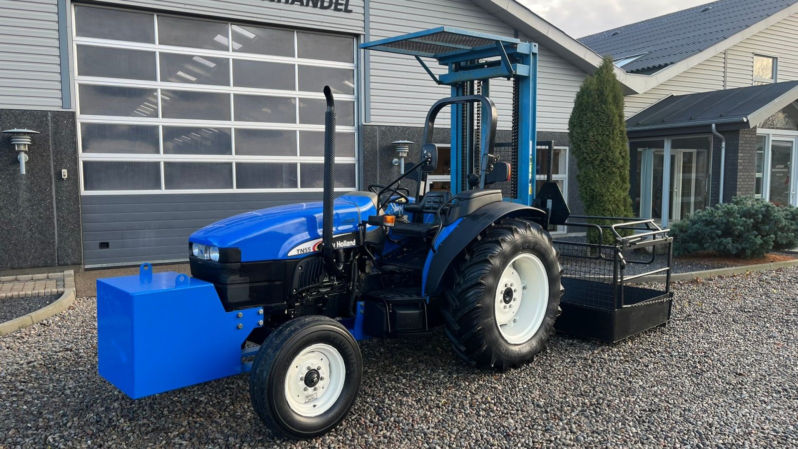 Traktor del tipo New Holland TN55D Med Byggelift, Gebrauchtmaschine en Lintrup (Imagen 2)
