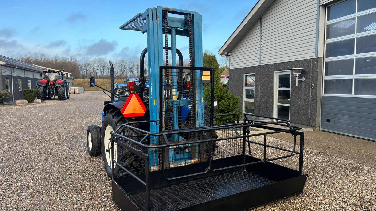 Traktor del tipo New Holland TN55D Med Byggelift, Gebrauchtmaschine en Lintrup (Imagen 12)