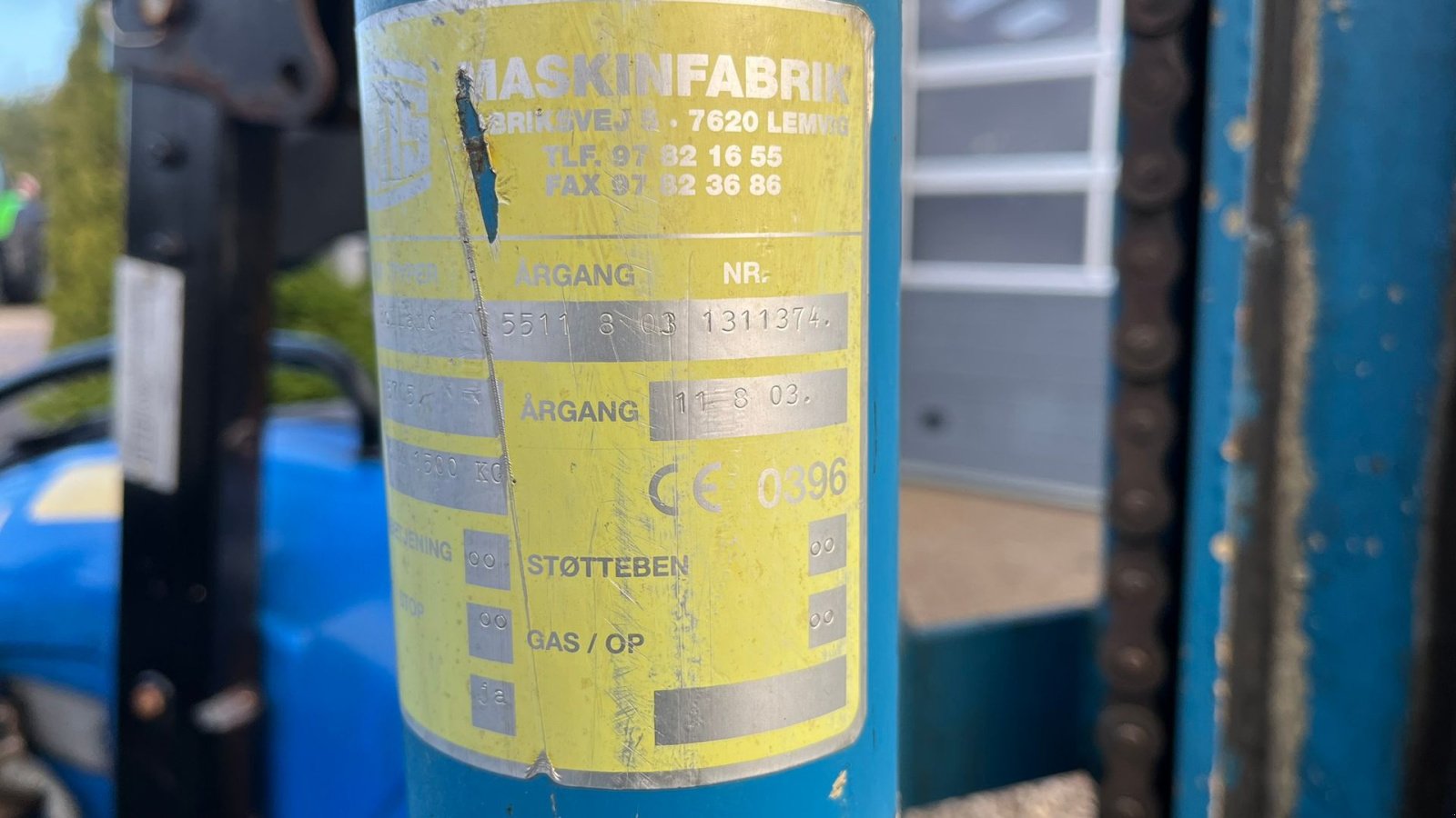 Traktor del tipo New Holland TN55D Med Byggelift, Gebrauchtmaschine en Lintrup (Imagen 4)