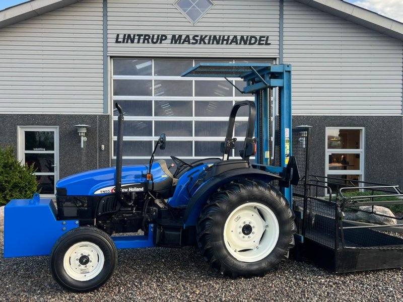 Traktor del tipo New Holland TN55D Med Byggelift, Gebrauchtmaschine en Lintrup (Imagen 1)