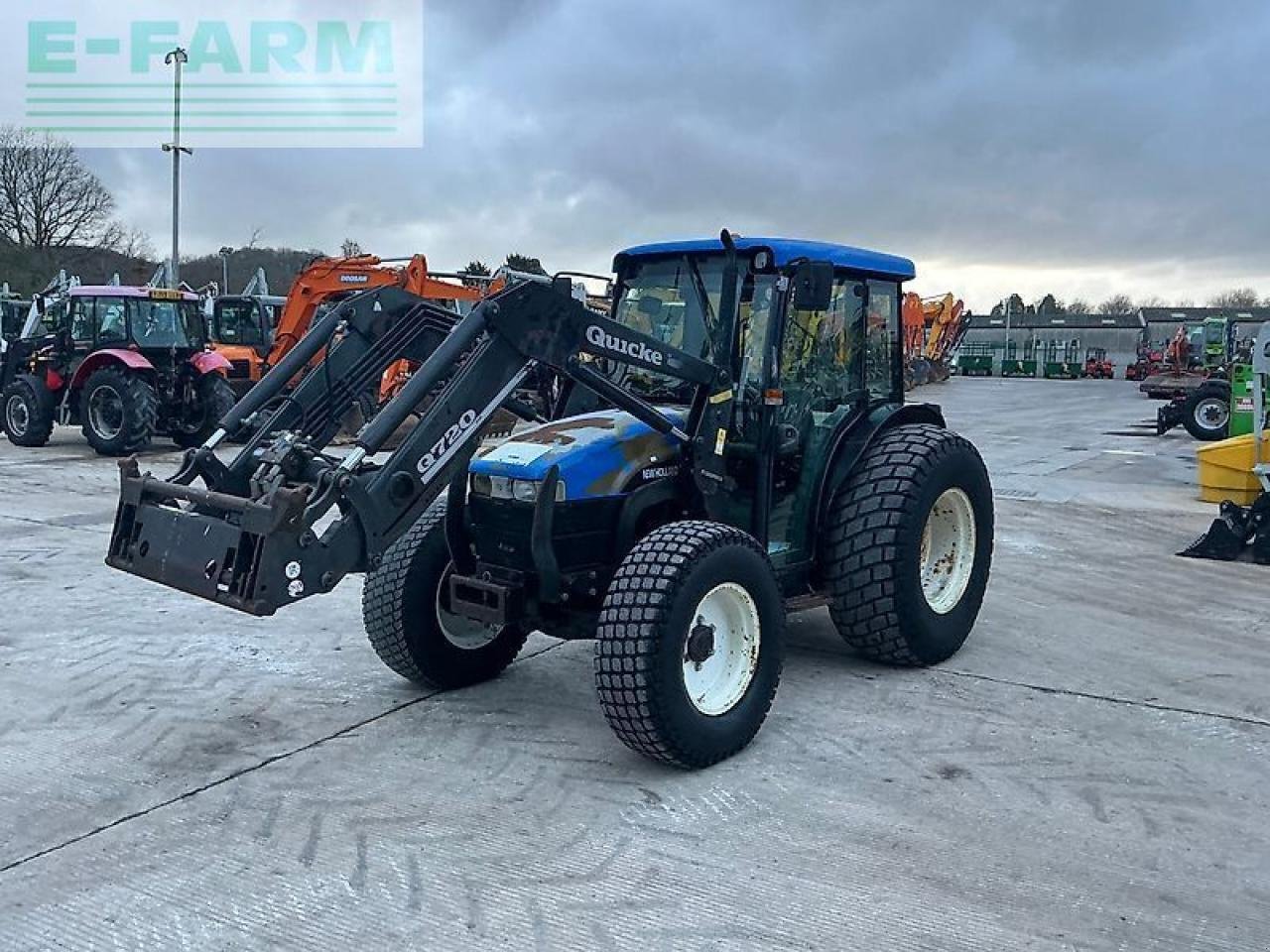 Traktor of the type New Holland tn55d tractor (st25205) D, Gebrauchtmaschine in SHAFTESBURY (Picture 5)
