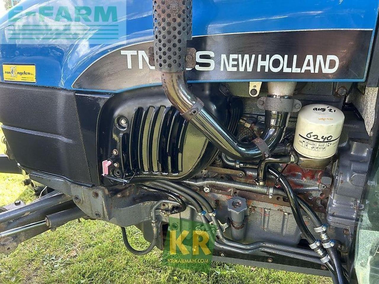 Traktor tip New Holland tn75s #717697 S, Gebrauchtmaschine in STEENBERGEN (Poză 7)