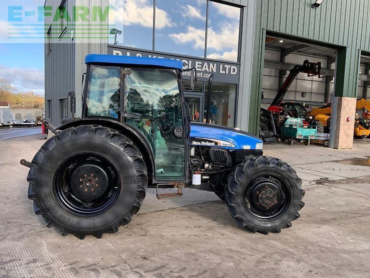 Traktor του τύπου New Holland tn75s super steer tractor (st24490) S, Gebrauchtmaschine σε SHAFTESBURY (Φωτογραφία 1)