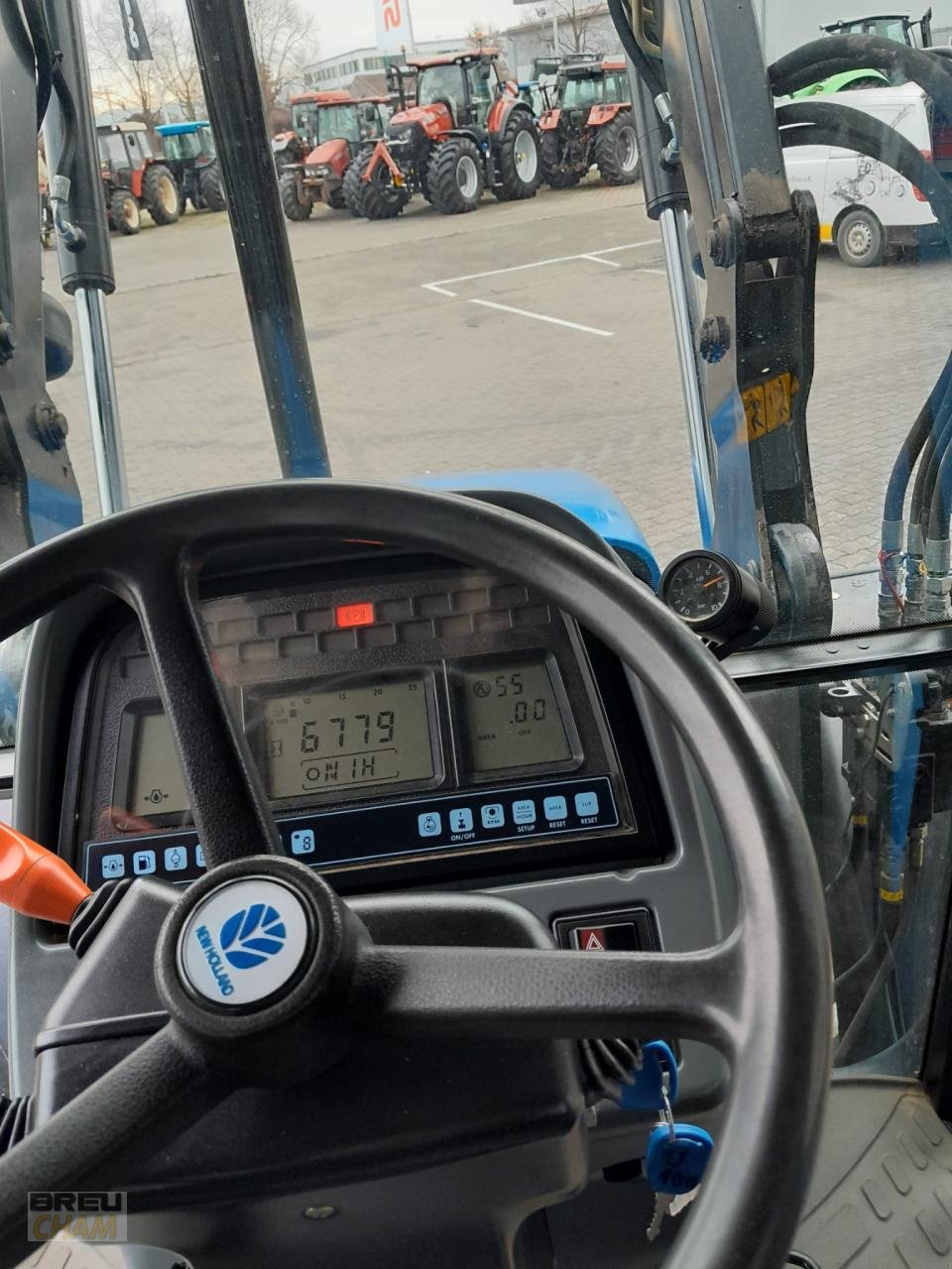 Traktor a típus New Holland TS 100, Gebrauchtmaschine ekkor: Cham (Kép 11)