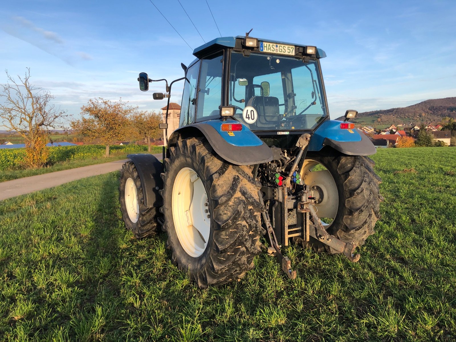 Traktor του τύπου New Holland TS 110, Gebrauchtmaschine σε Knetzgau (Φωτογραφία 3)