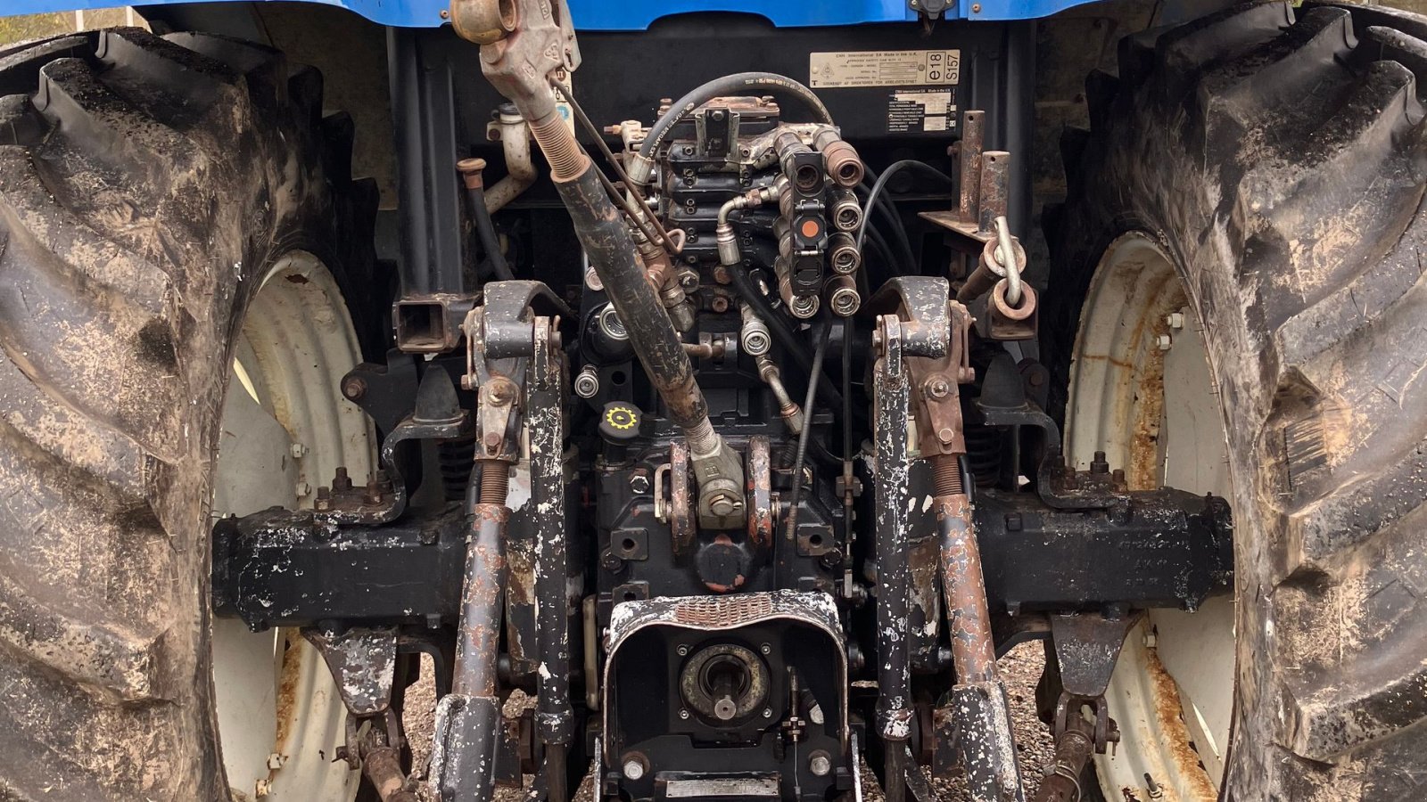 Traktor of the type New Holland TS 115 A, Gebrauchtmaschine in Roskilde (Picture 5)