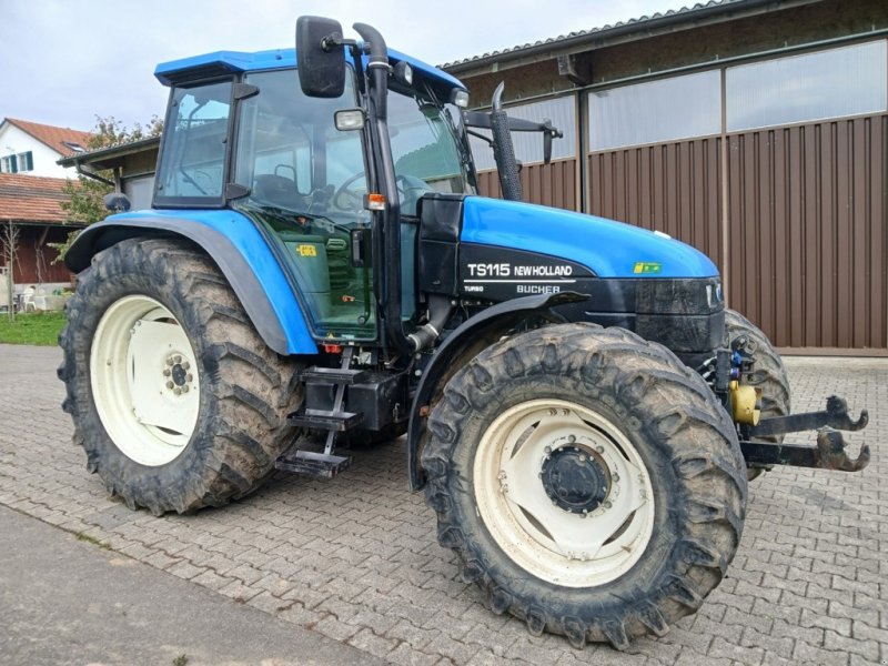Traktor des Typs New Holland TS 115 Turbo, Gebrauchtmaschine in Brütten (Bild 1)
