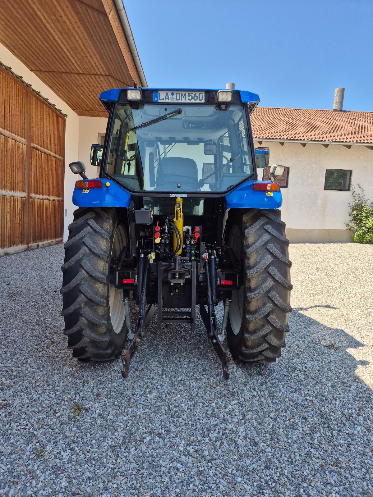 Traktor a típus New Holland TS 115, Gebrauchtmaschine ekkor: Schalkham (Kép 3)