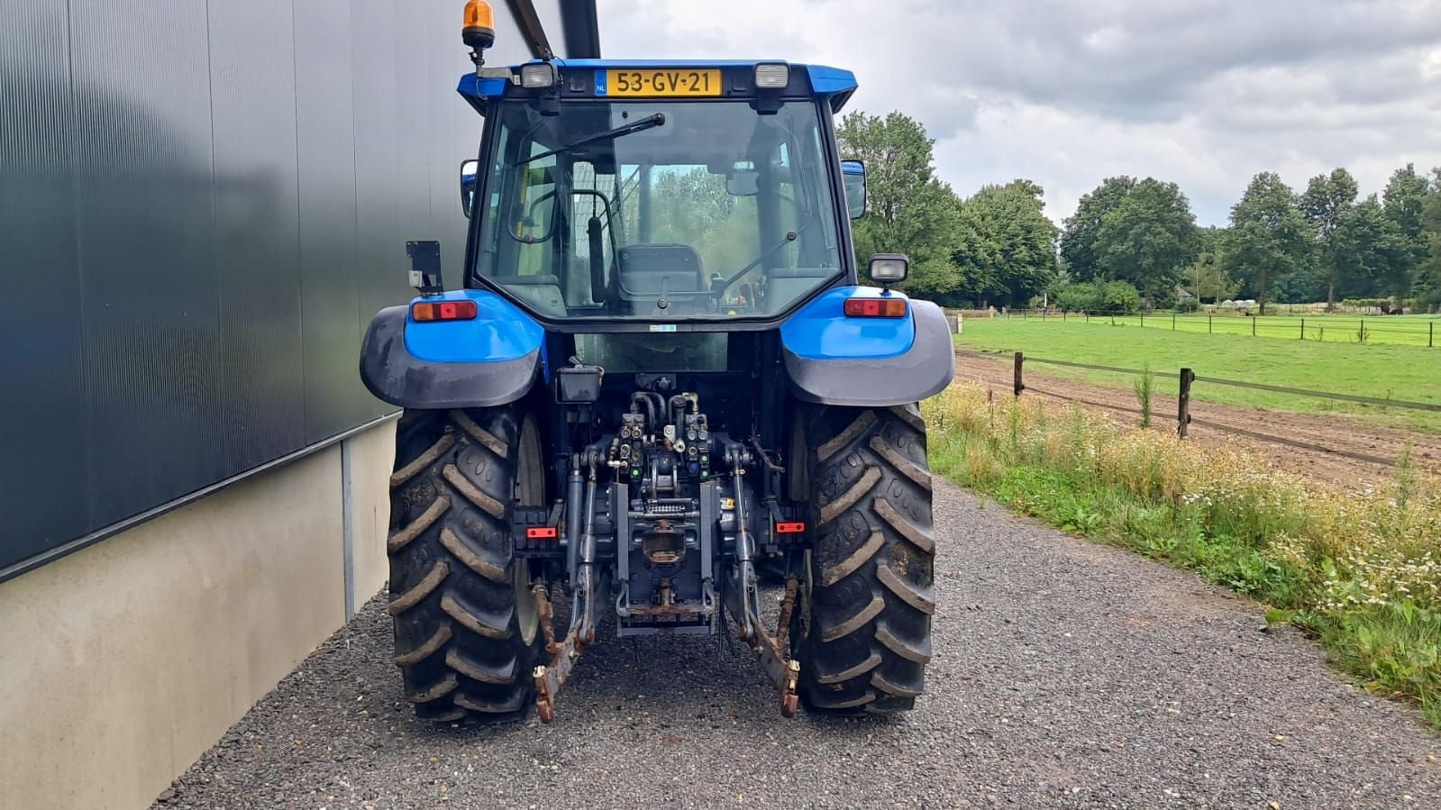 Traktor van het type New Holland ts 90, Gebrauchtmaschine in Dalfsen (Foto 4)