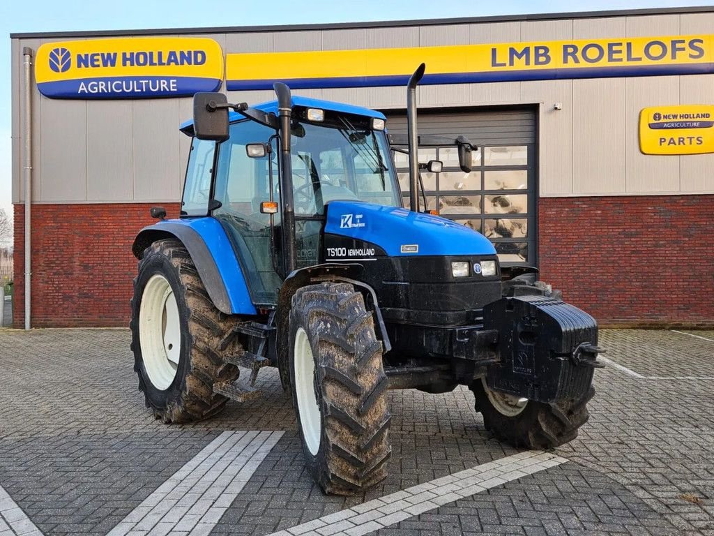 Traktor a típus New Holland TS100 SLE, Gebrauchtmaschine ekkor: BENNEKOM (Kép 10)