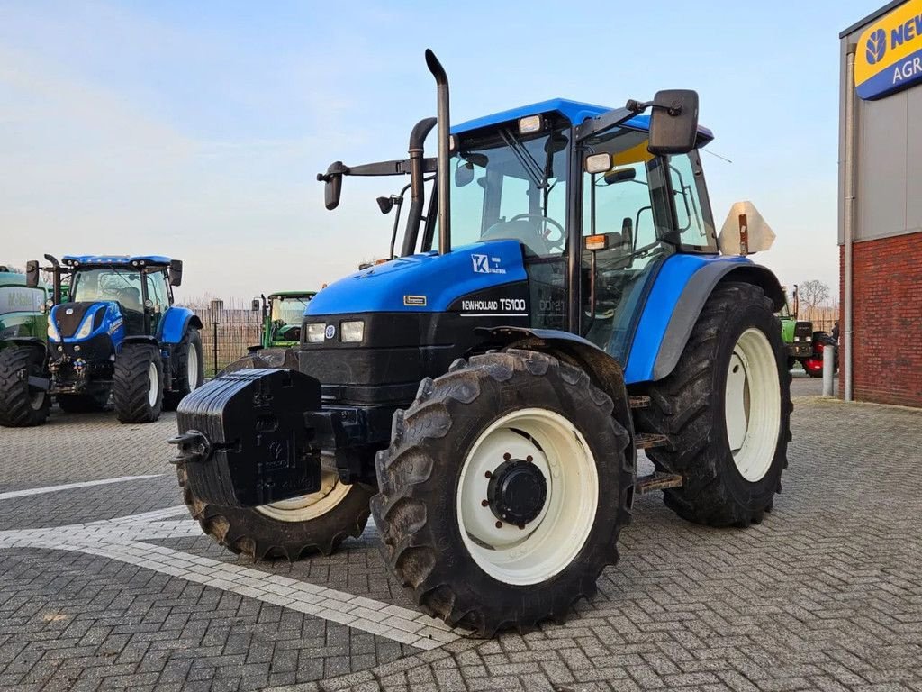 Traktor a típus New Holland TS100 SLE, Gebrauchtmaschine ekkor: BENNEKOM (Kép 8)