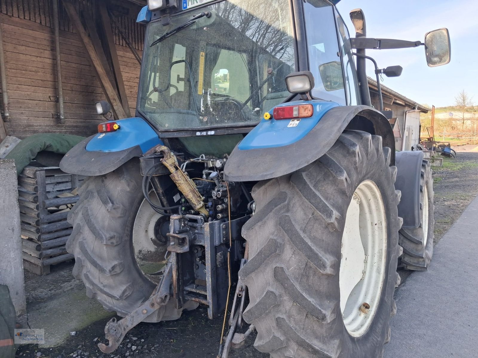 Traktor от тип New Holland TS100, Gebrauchtmaschine в Altenberge (Снимка 3)