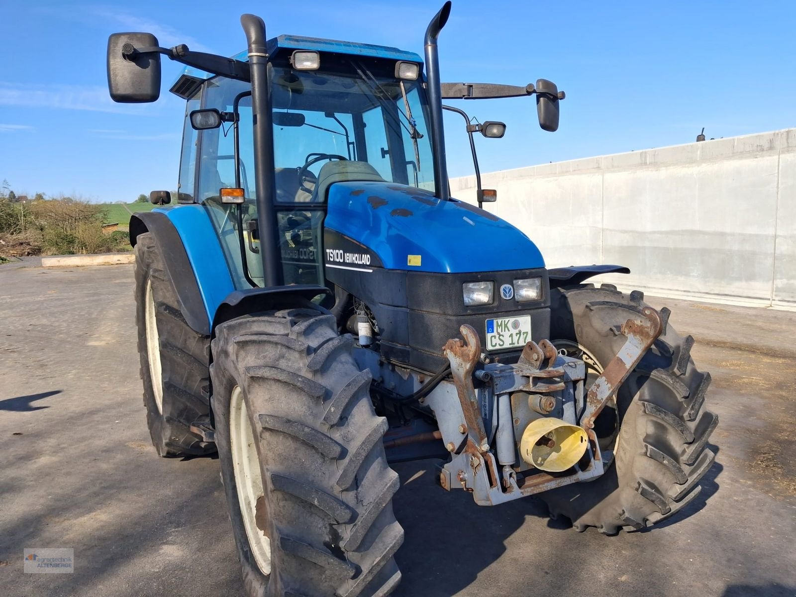 Traktor от тип New Holland TS100, Gebrauchtmaschine в Altenberge (Снимка 2)