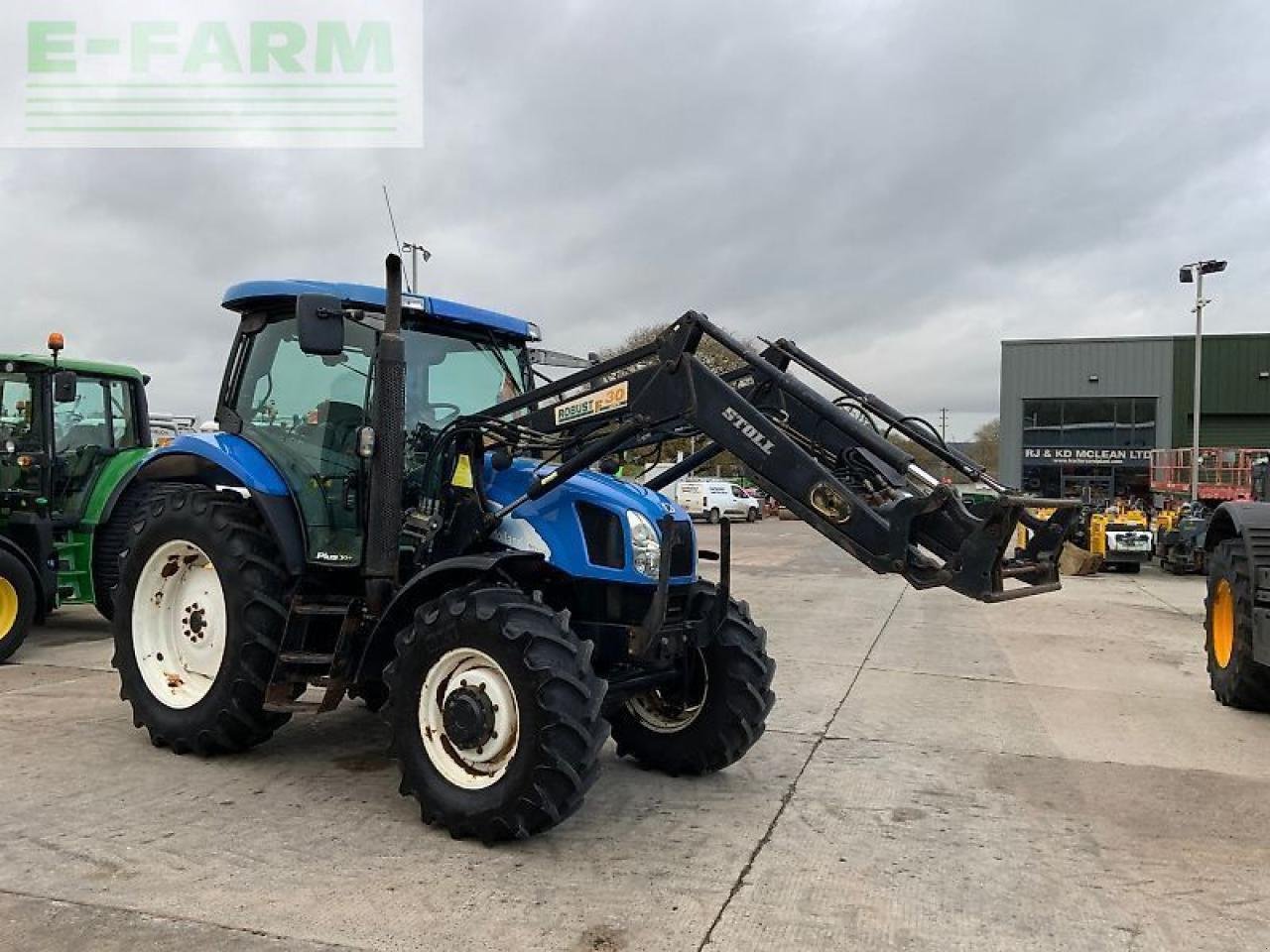 Traktor typu New Holland ts100a tractor (st25192), Gebrauchtmaschine v SHAFTESBURY (Obrázek 9)