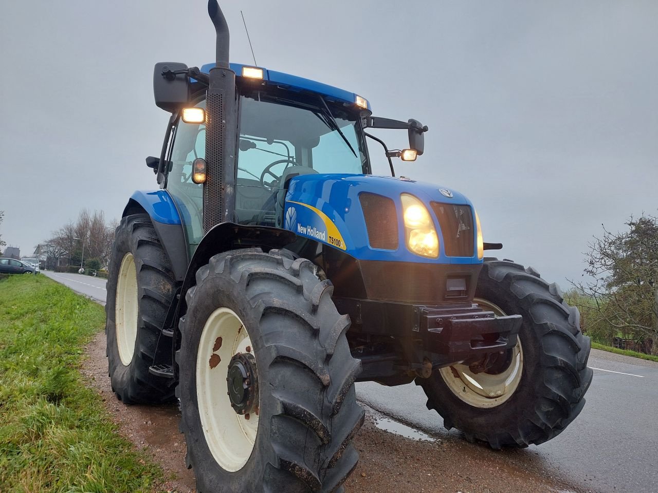 Traktor Türe ait New Holland TS100A, Gebrauchtmaschine içinde Ouderkerk aan den IJssel (resim 3)