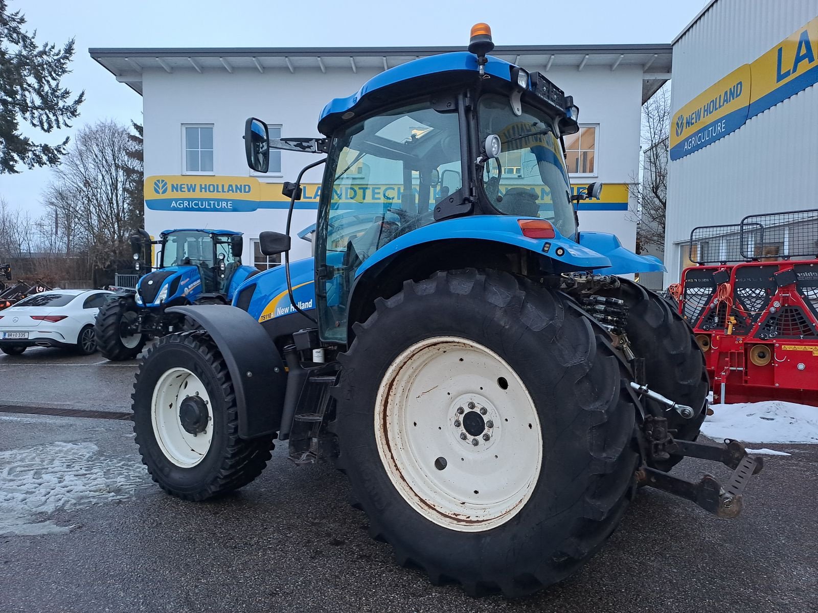 Traktor del tipo New Holland TS110A Plus, Gebrauchtmaschine In Burgkirchen (Immagine 11)