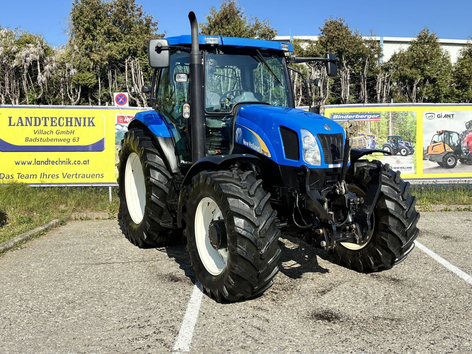 Traktor a típus New Holland TS110A Plus, Gebrauchtmaschine ekkor: Villach (Kép 2)