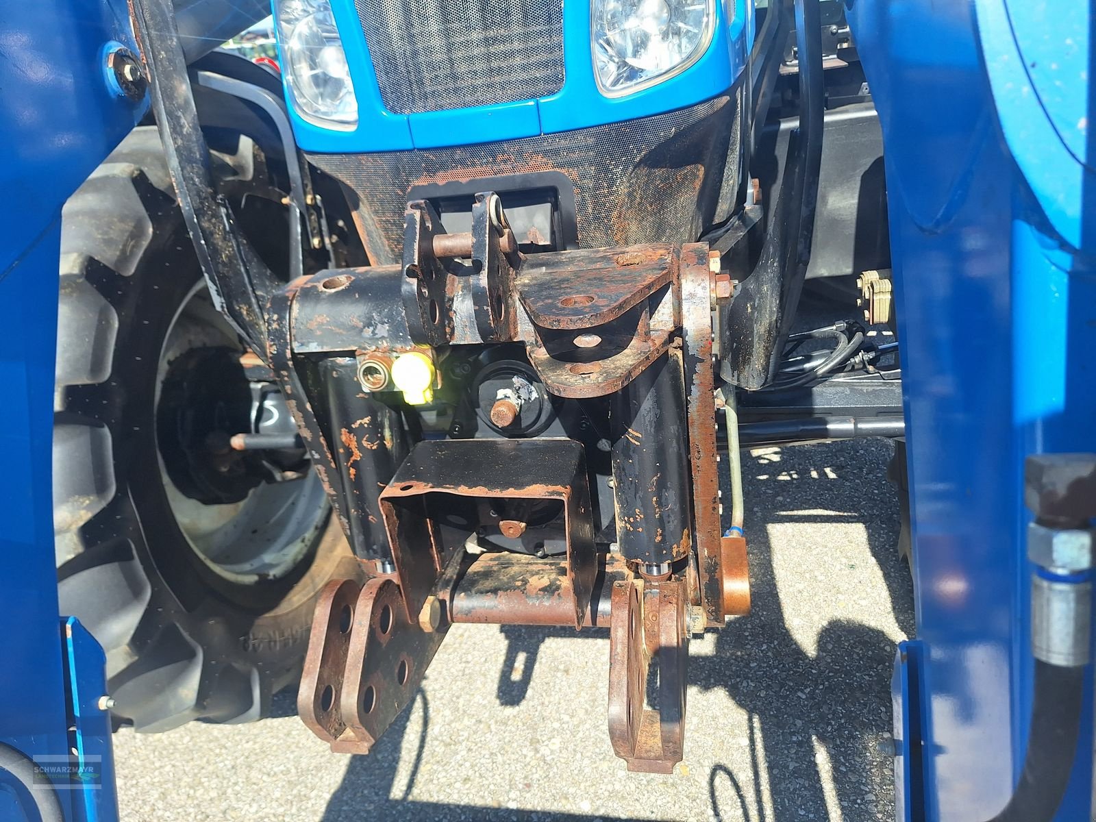 Traktor of the type New Holland TS110A, Gebrauchtmaschine in Gampern (Picture 12)