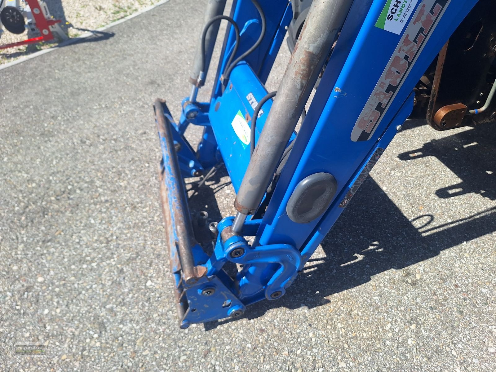 Traktor of the type New Holland TS110A, Gebrauchtmaschine in Gampern (Picture 11)