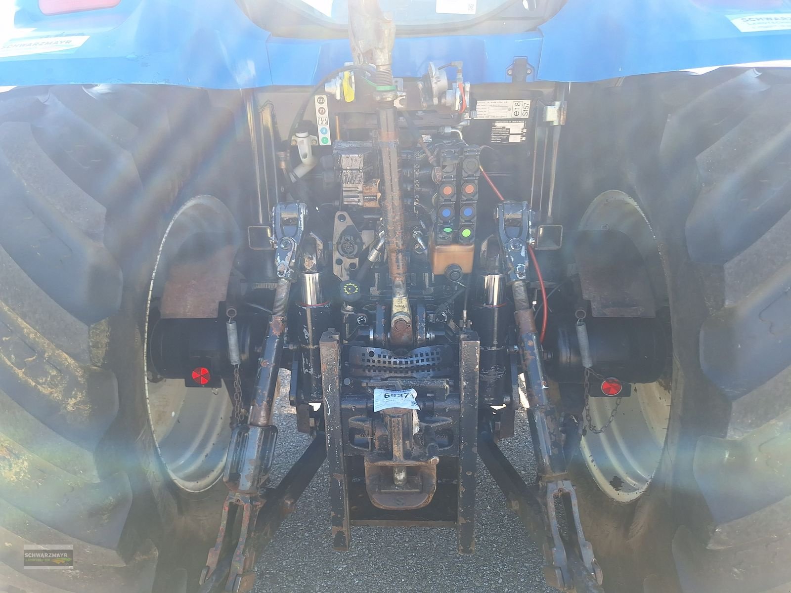 Traktor of the type New Holland TS110A, Gebrauchtmaschine in Gampern (Picture 15)