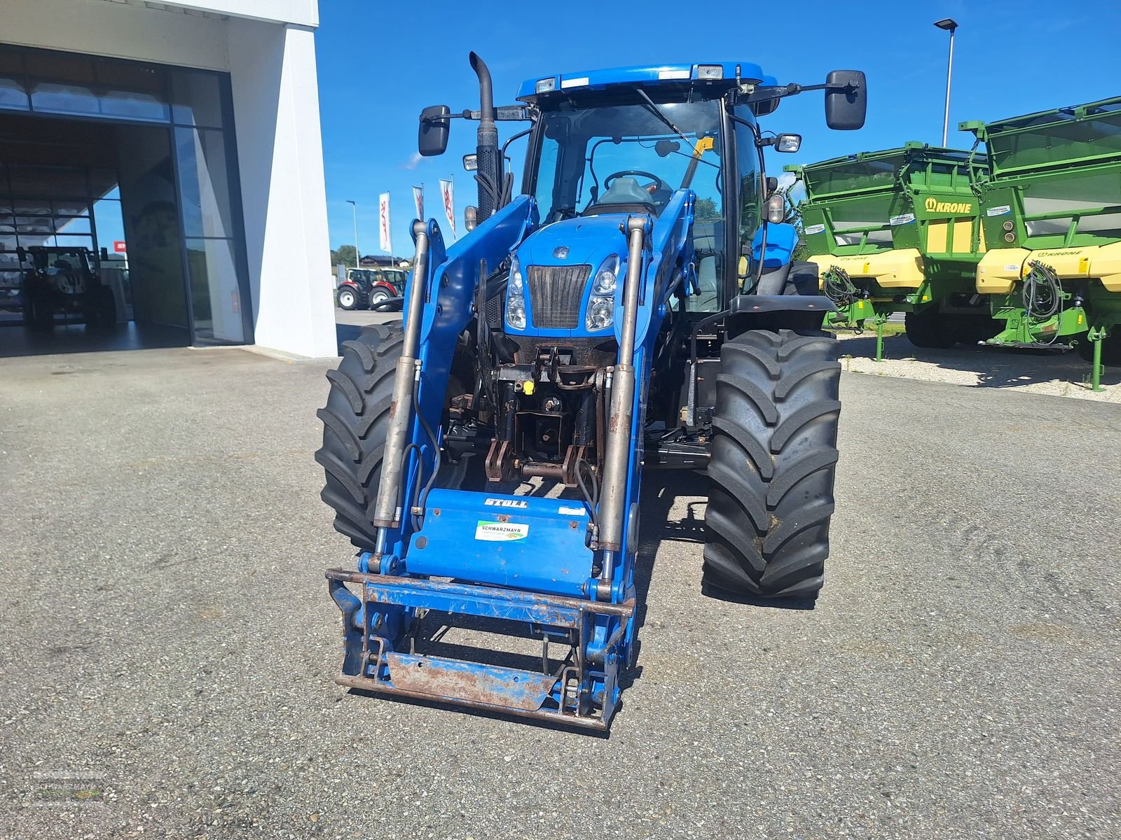 Traktor of the type New Holland TS110A, Gebrauchtmaschine in Gampern (Picture 2)