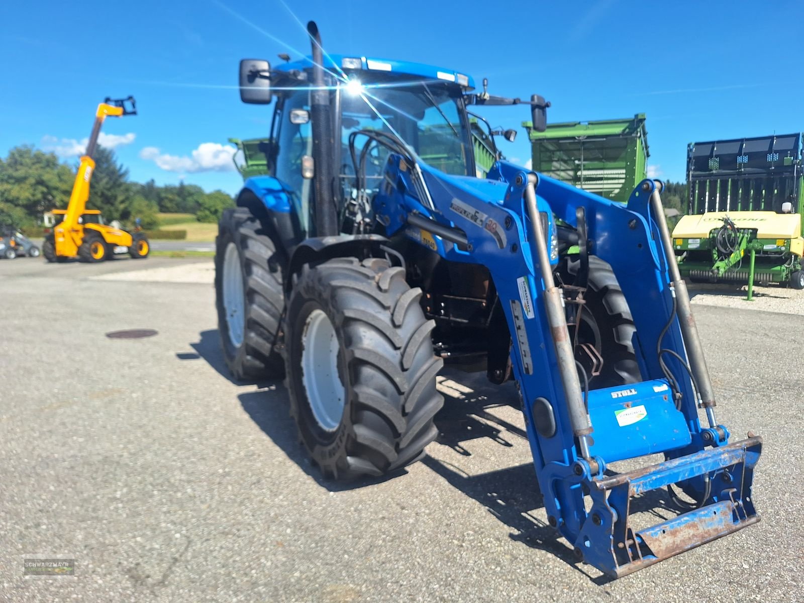 Traktor of the type New Holland TS110A, Gebrauchtmaschine in Gampern (Picture 4)