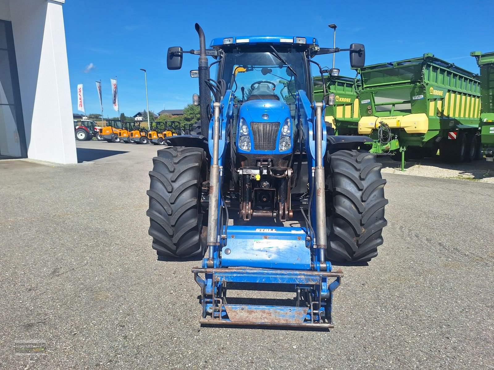 Traktor of the type New Holland TS110A, Gebrauchtmaschine in Gampern (Picture 3)