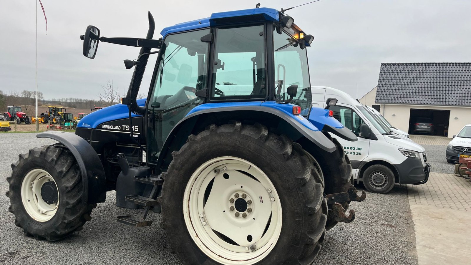 Traktor от тип New Holland TS115 Turbo, Gebrauchtmaschine в Ringsted (Снимка 7)